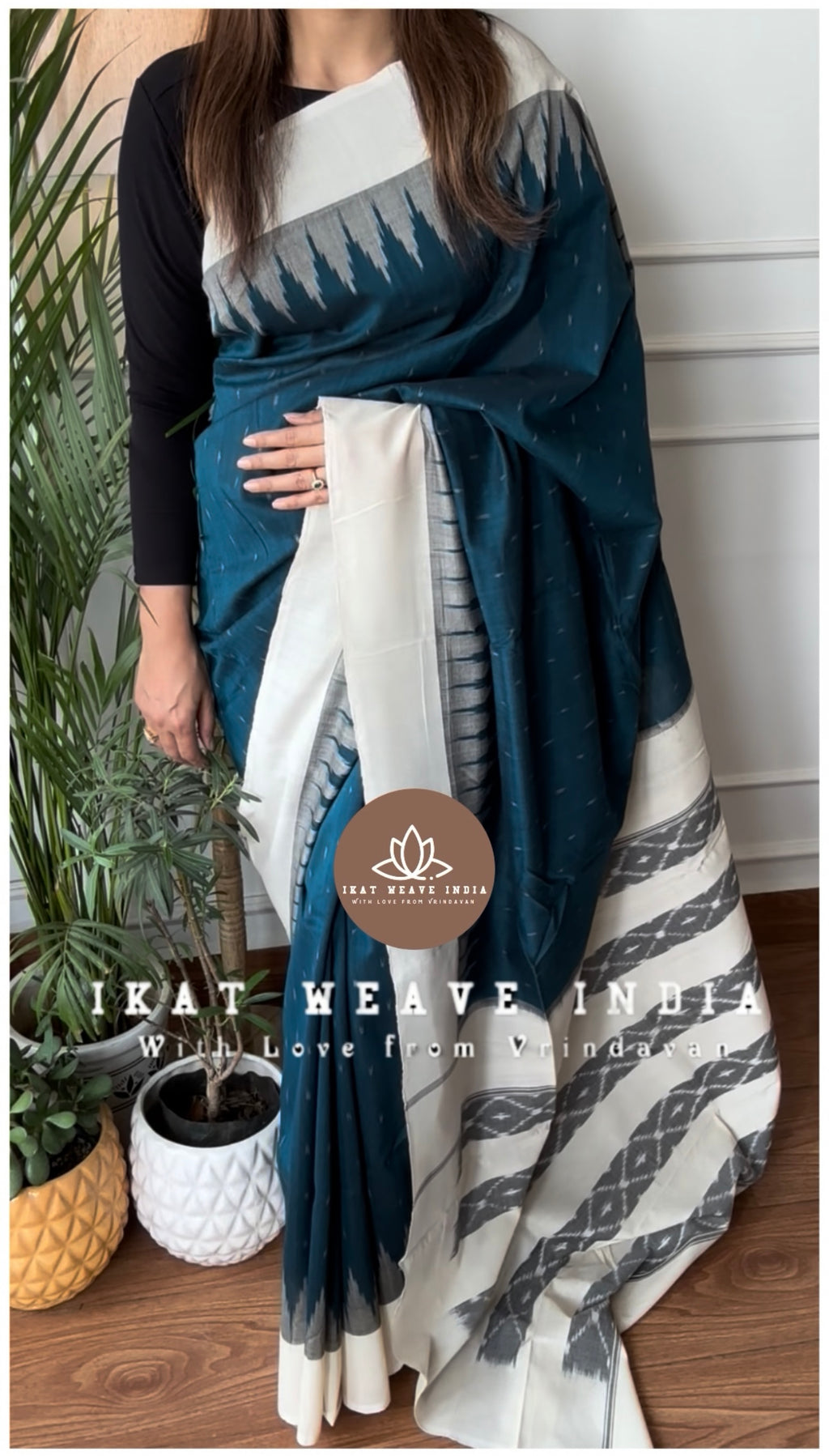 NEELIMA•COTTON IKAT