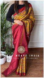 ANVITHA-SEMI DOUBLE IKAT PATAN PATOLA