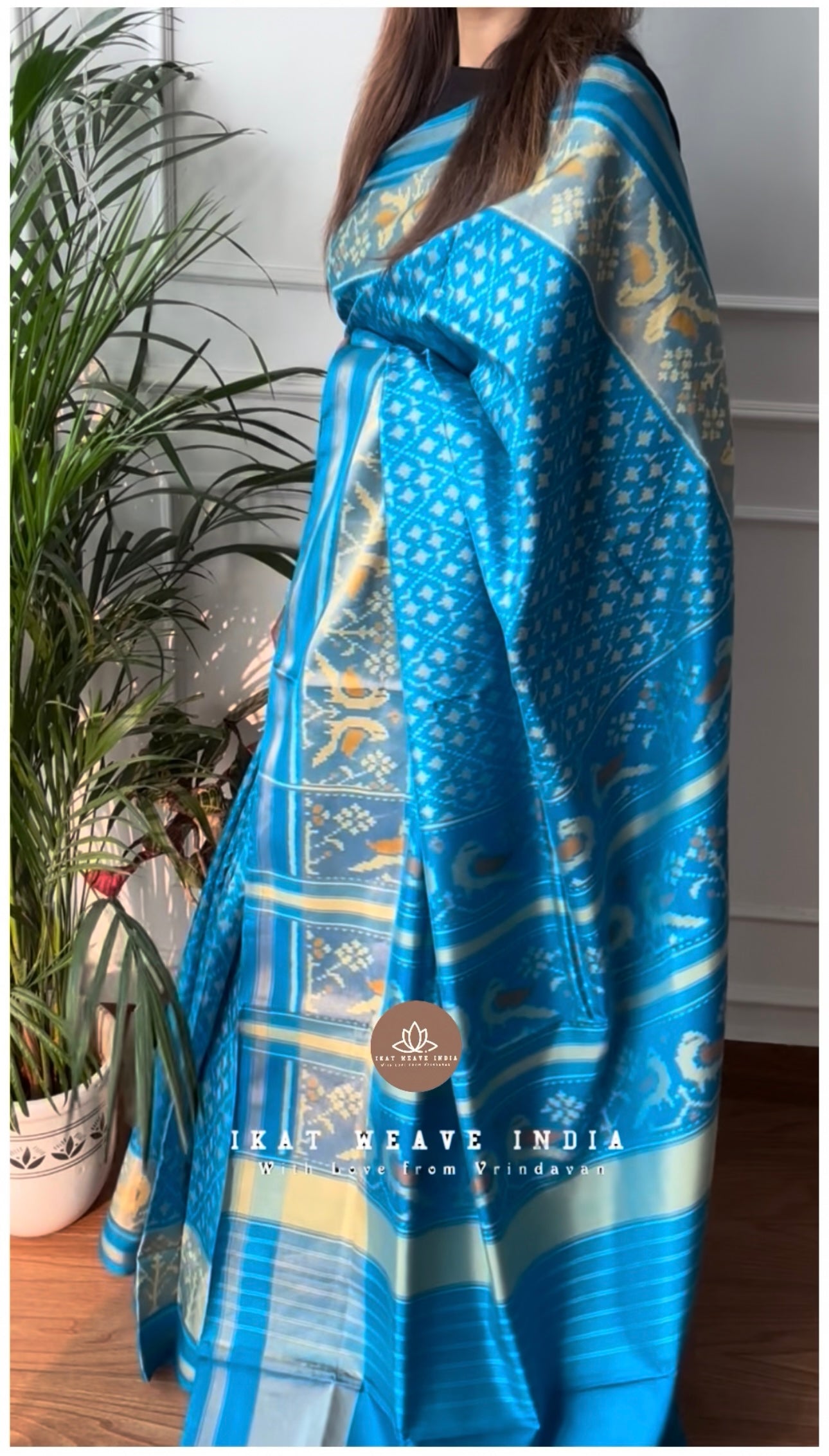 AISHWARYA-PURE SILK PATOLA IKAT