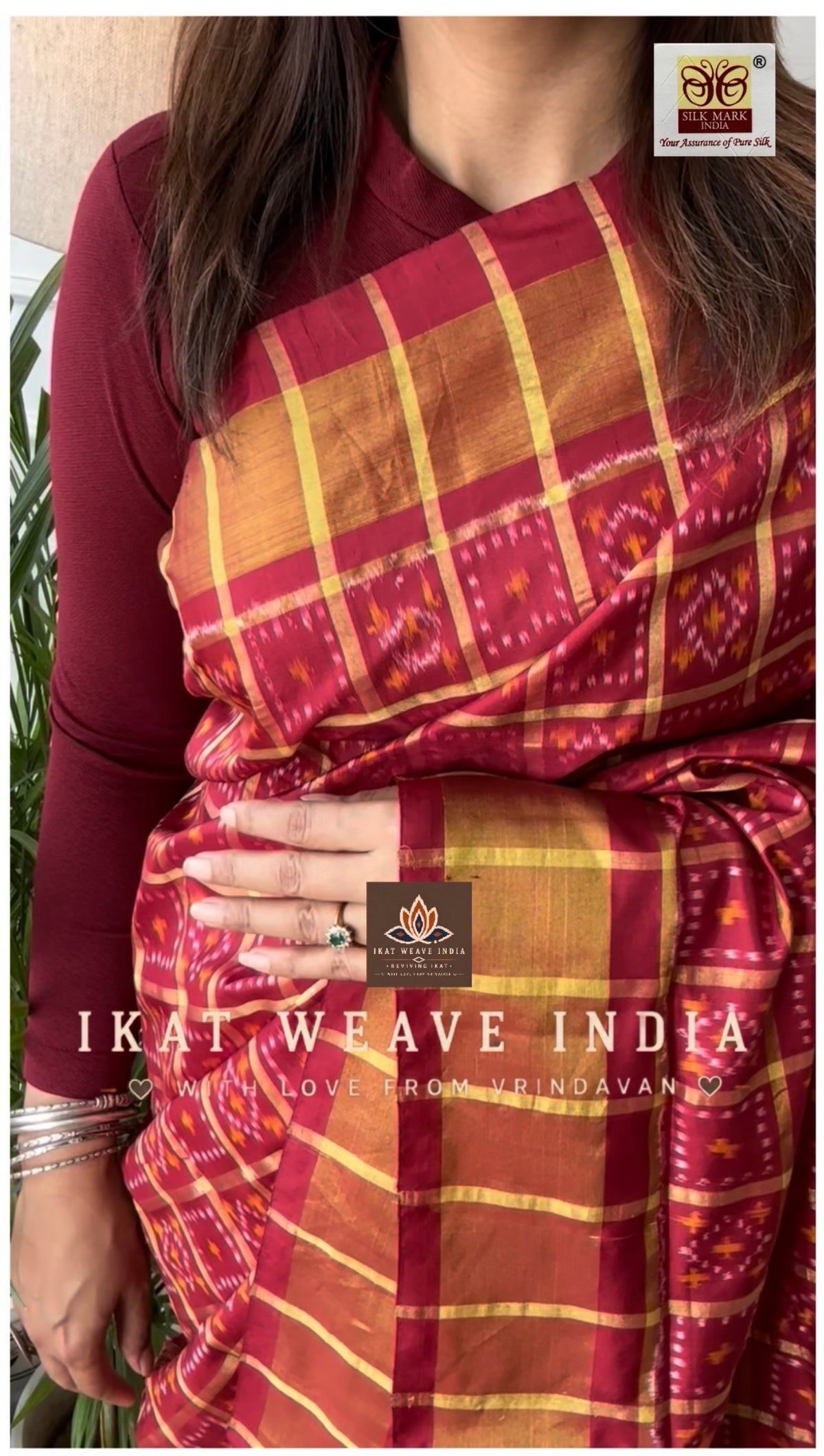 KUMKUM- POCHAMPALLY IKAT