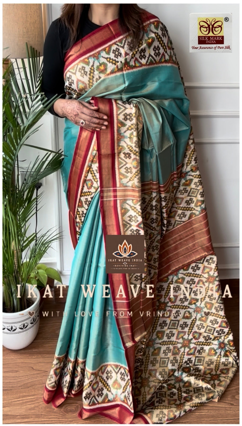 PADMA-SEMI DOUBLE IKAT TISSUE PATAN PATOLA