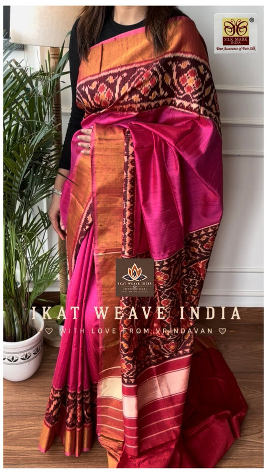 GARIMA- PURE RAW SILK PATOLA
