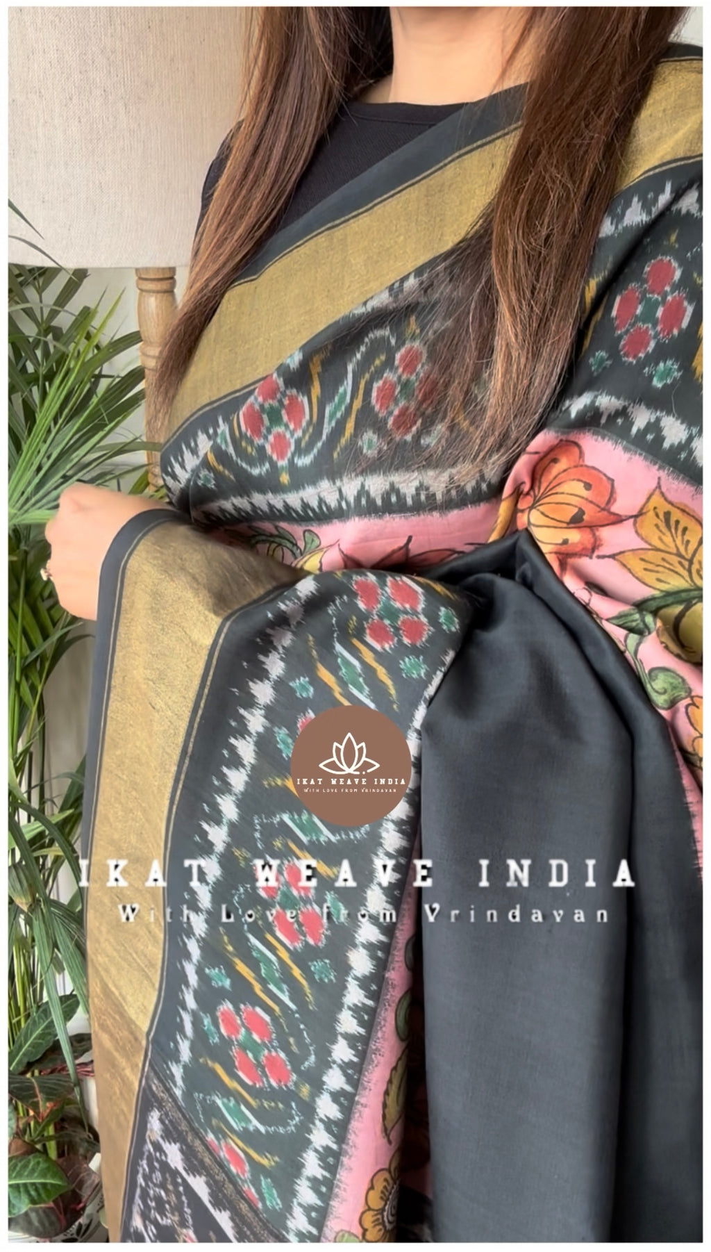 MEENAKSHI-HAND PEN KALAMKARI