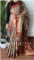 AKSHITA-SEMI DOUBLE IKAT PATAN PATOLA