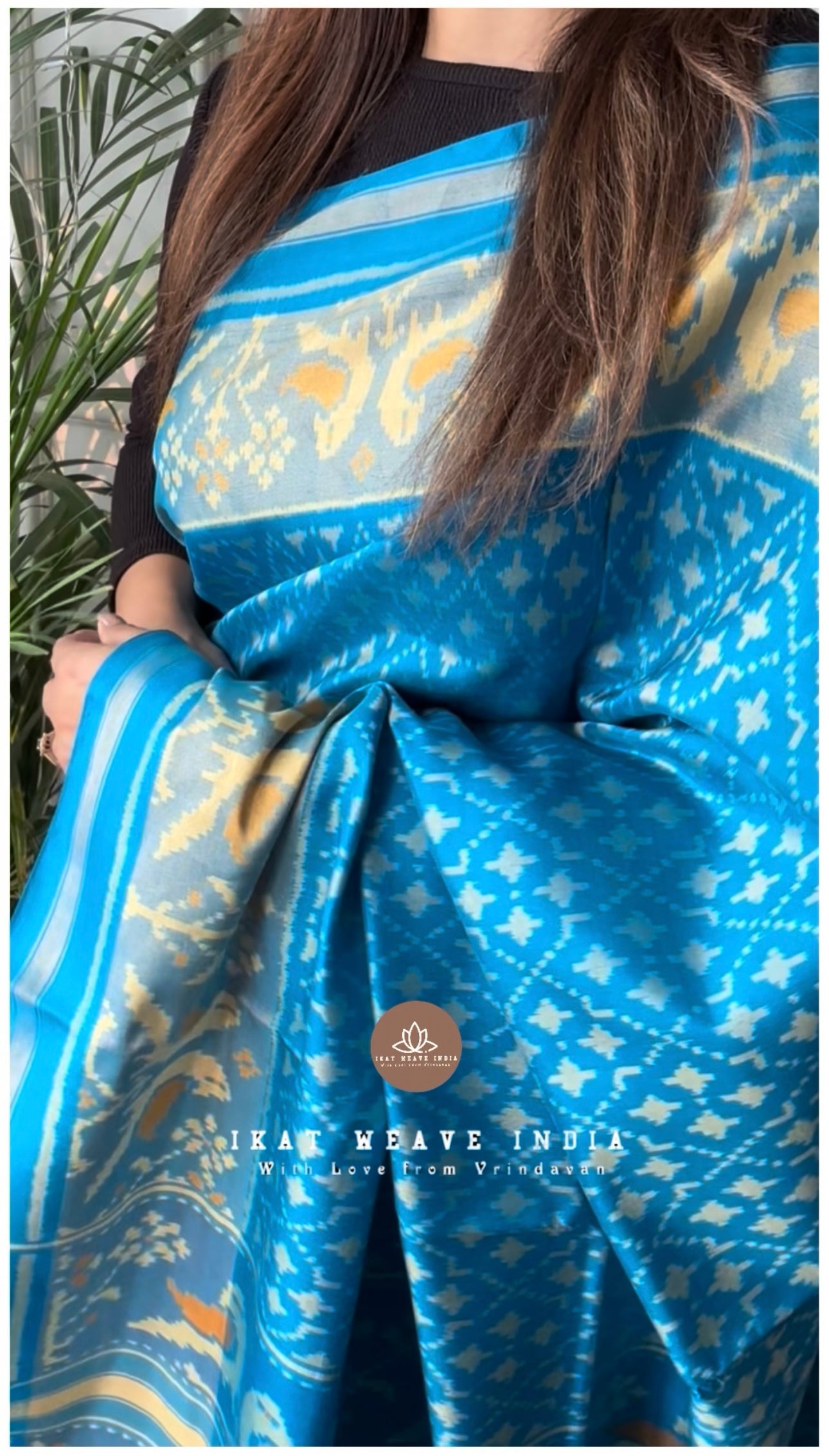 AISHWARYA-PURE SILK PATOLA IKAT