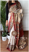 AVIKA-SEMI DOUBLE IKAT TISSUE PATAN PATOLA