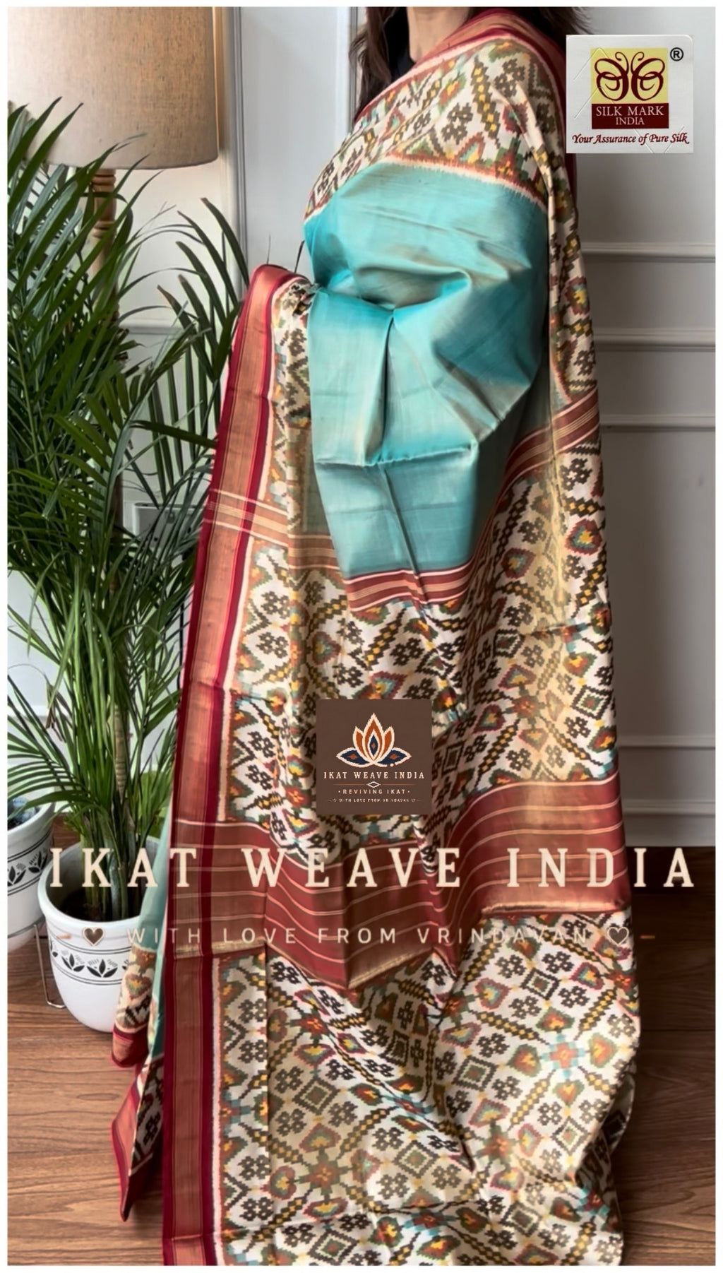 PADMA-SEMI DOUBLE IKAT TISSUE PATAN PATOLA