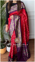 PARVATHI•HANDKNOTTED RAI BANDHEJ X SILK IKAT