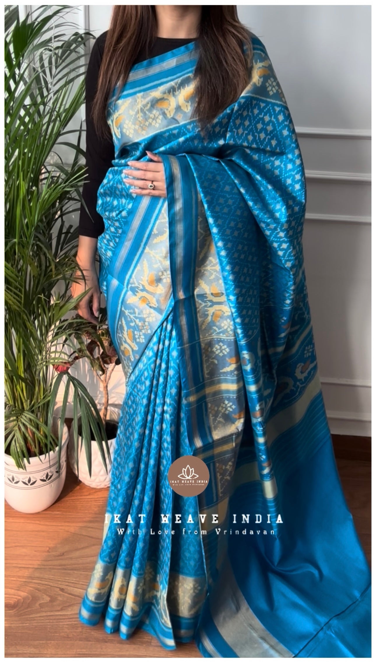 AISHWARYA-PURE SILK PATOLA IKAT