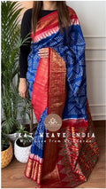 LEELA-HANDKNOTTED RAI BANDHEJ X SILK IKAT