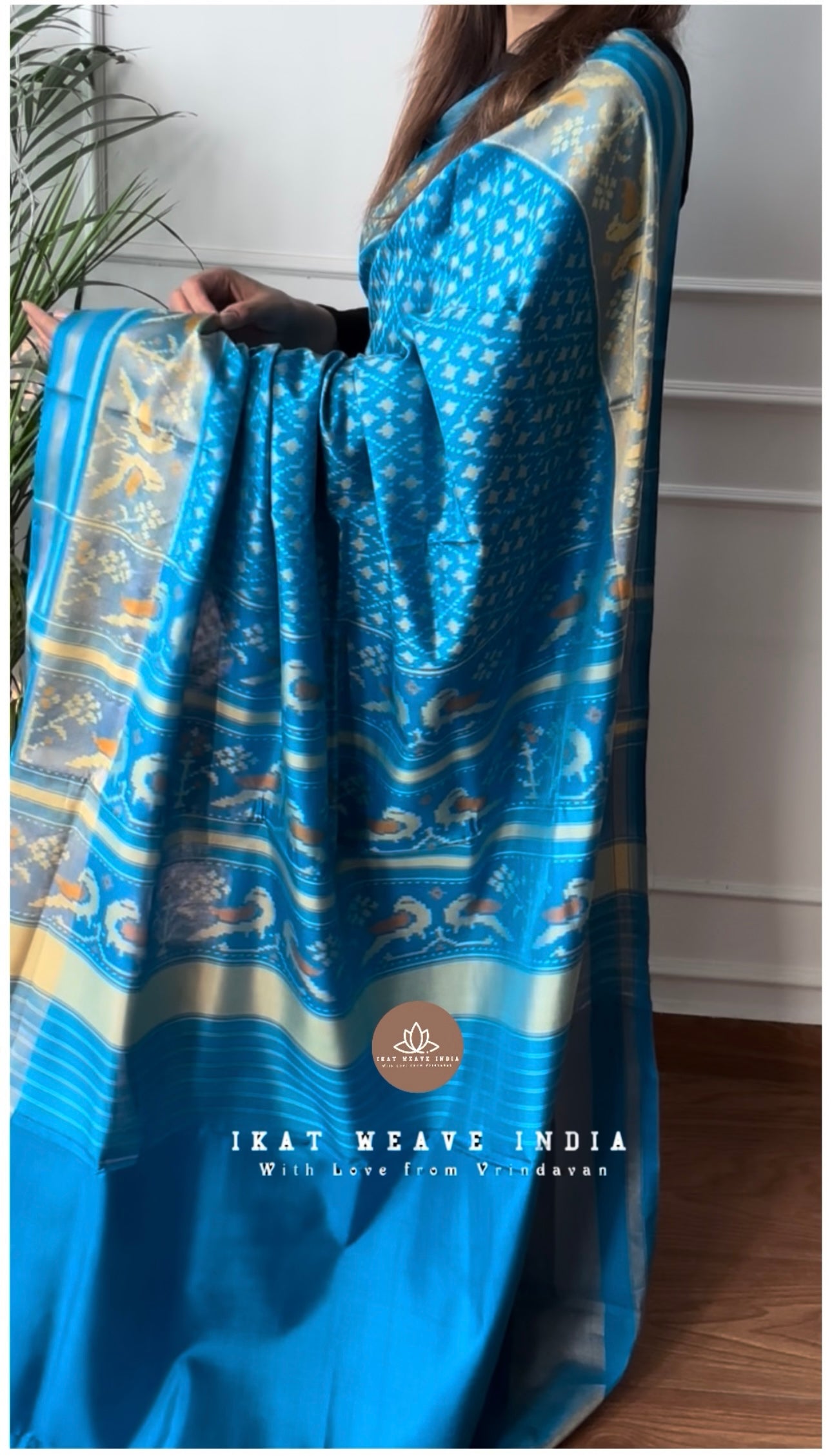 AISHWARYA-PURE SILK PATOLA IKAT