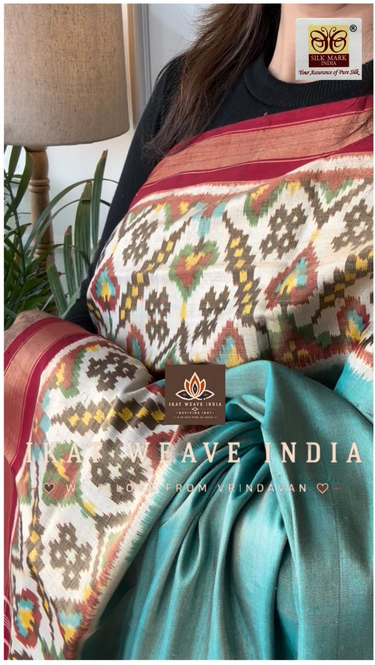 PADMA-SEMI DOUBLE IKAT TISSUE PATAN PATOLA