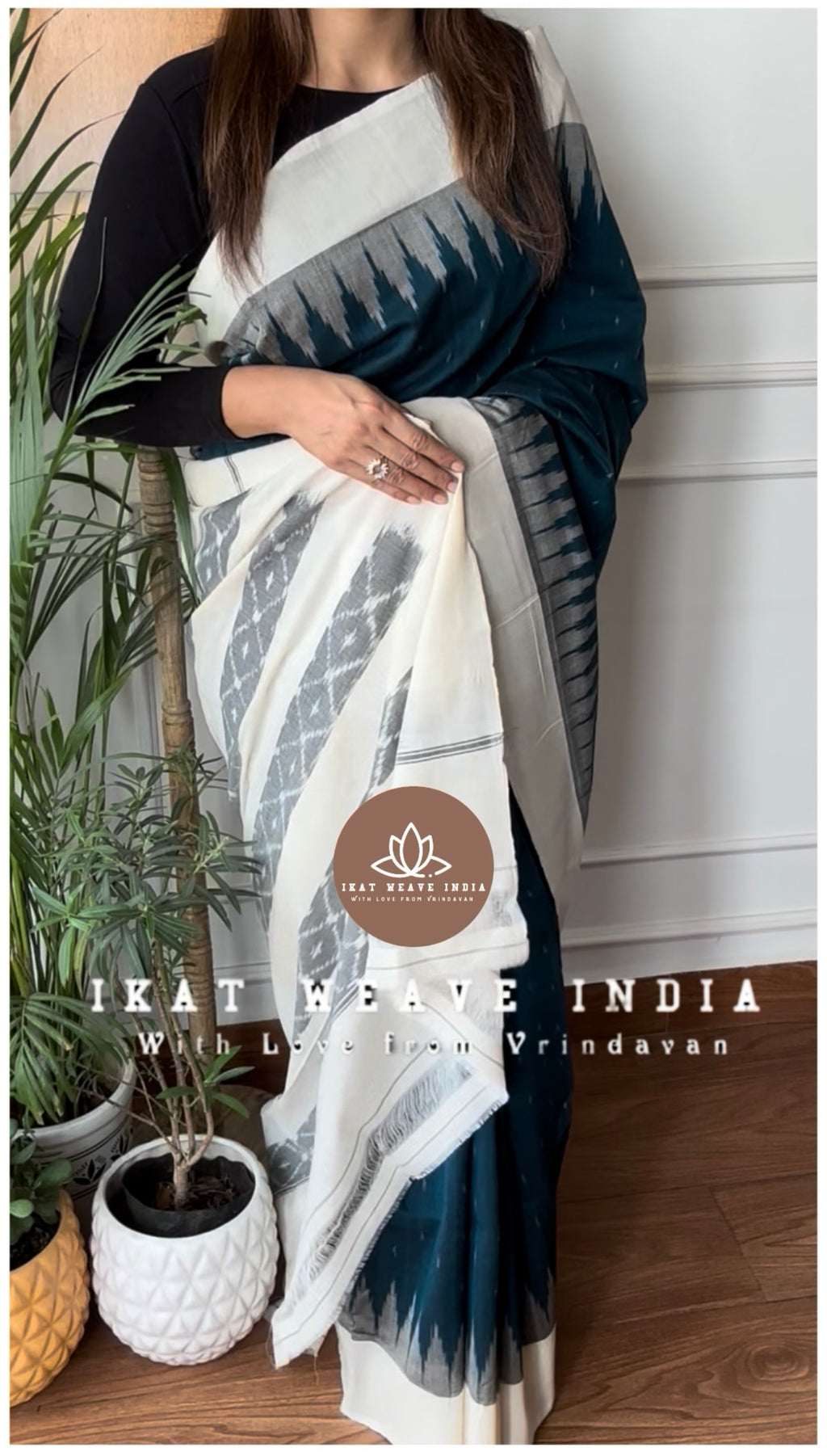 NEELIMA•COTTON IKAT